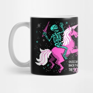 QUICK! BACK TO THE 90's! Mug